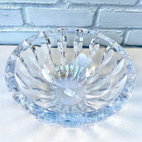REED & BARTON Equinox Crystal Bowl - Picture 2 of 5